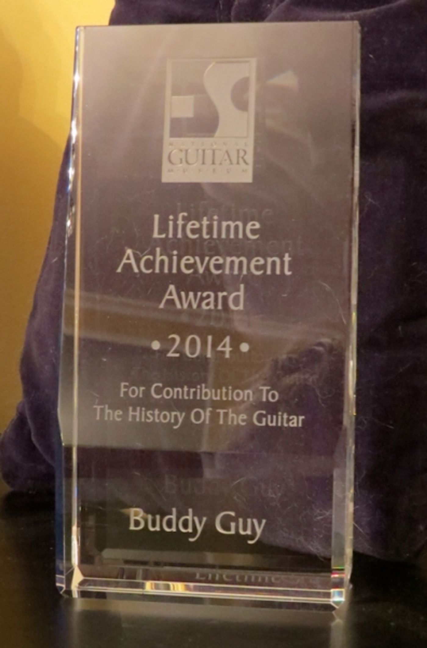 Photo Flash: Buddy Guy Receives National GUITAR Museum's 2014 Lifetime Achievement Award Photo Flash: Buddy Guy Receives National GUITAR Museum's 2014 Lifetime Achievement Award Image