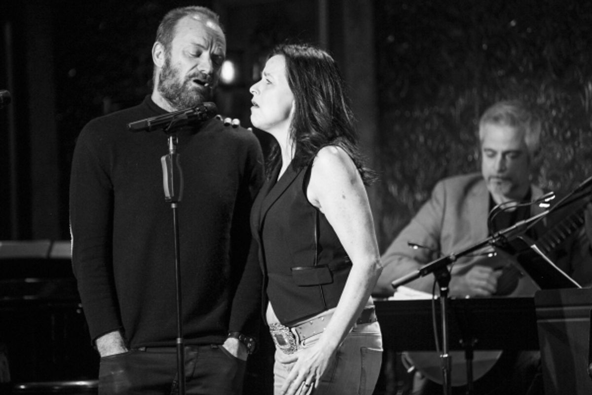 Sting and Sally Ann Triplett at 