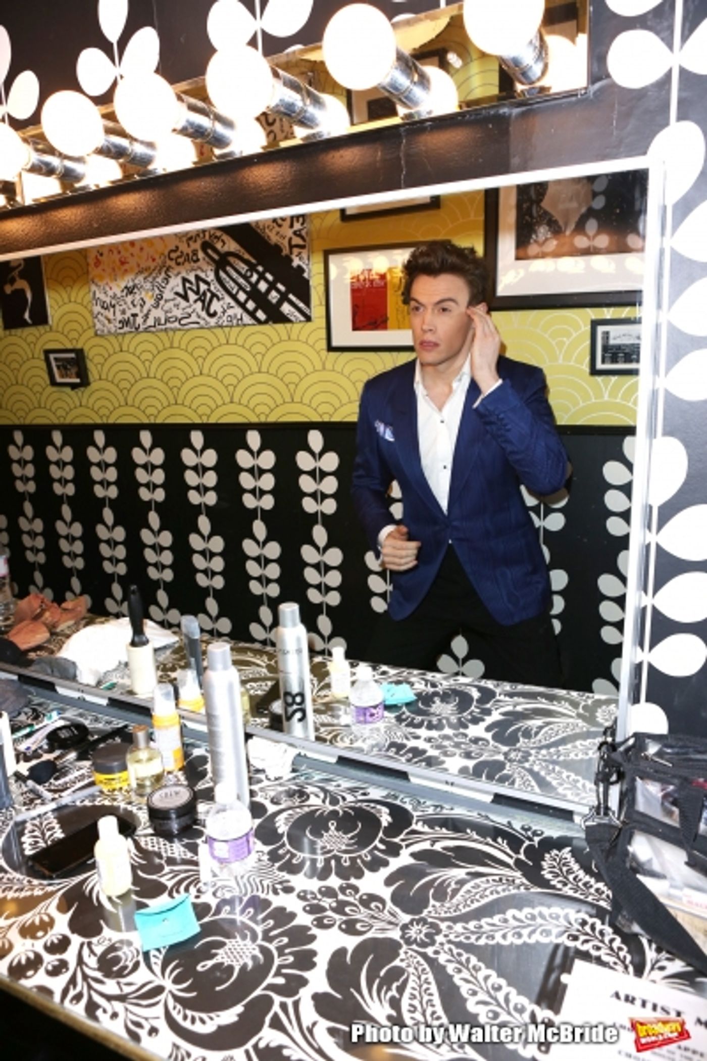 Photo Coverage: Backstage with Erich Bergen at Birdland  Image