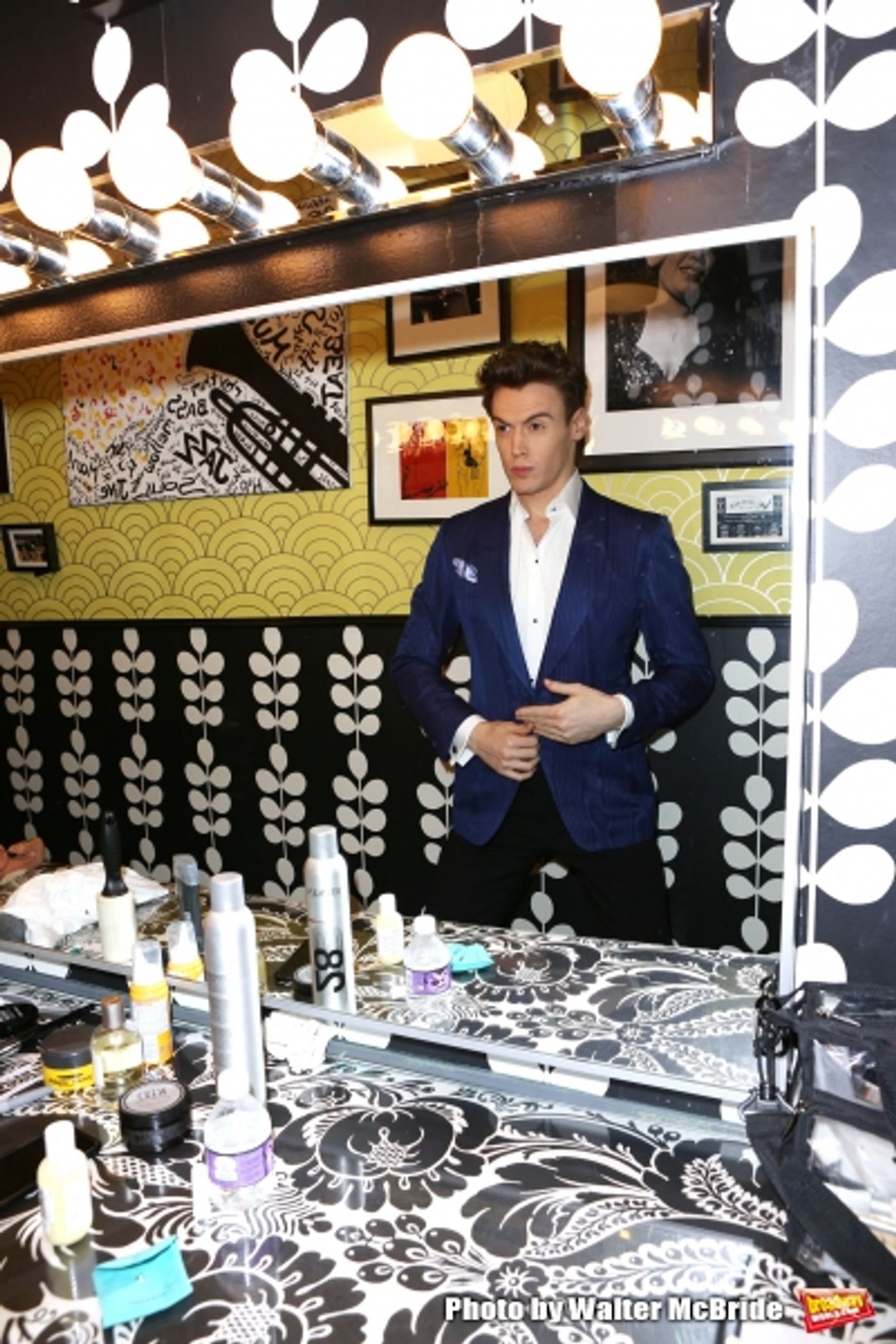 Photo Coverage: Backstage with Erich Bergen at Birdland  Image