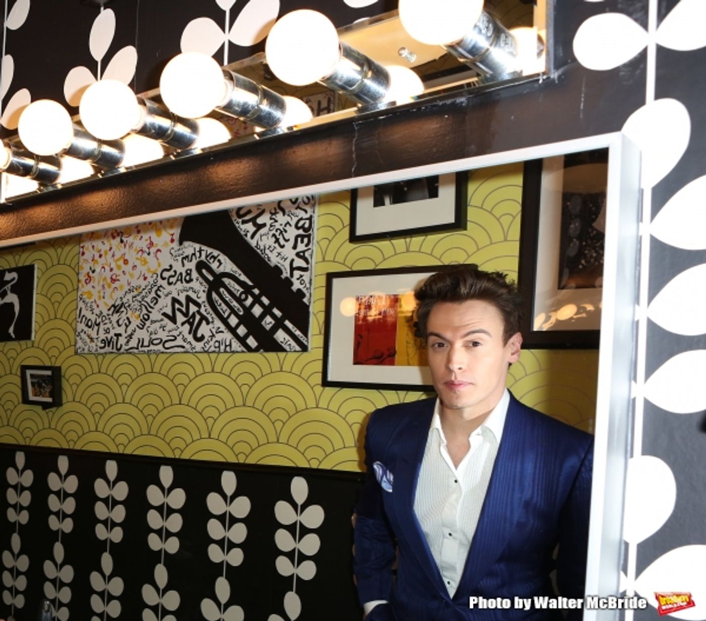 Photo Coverage: Backstage with Erich Bergen at Birdland  Image