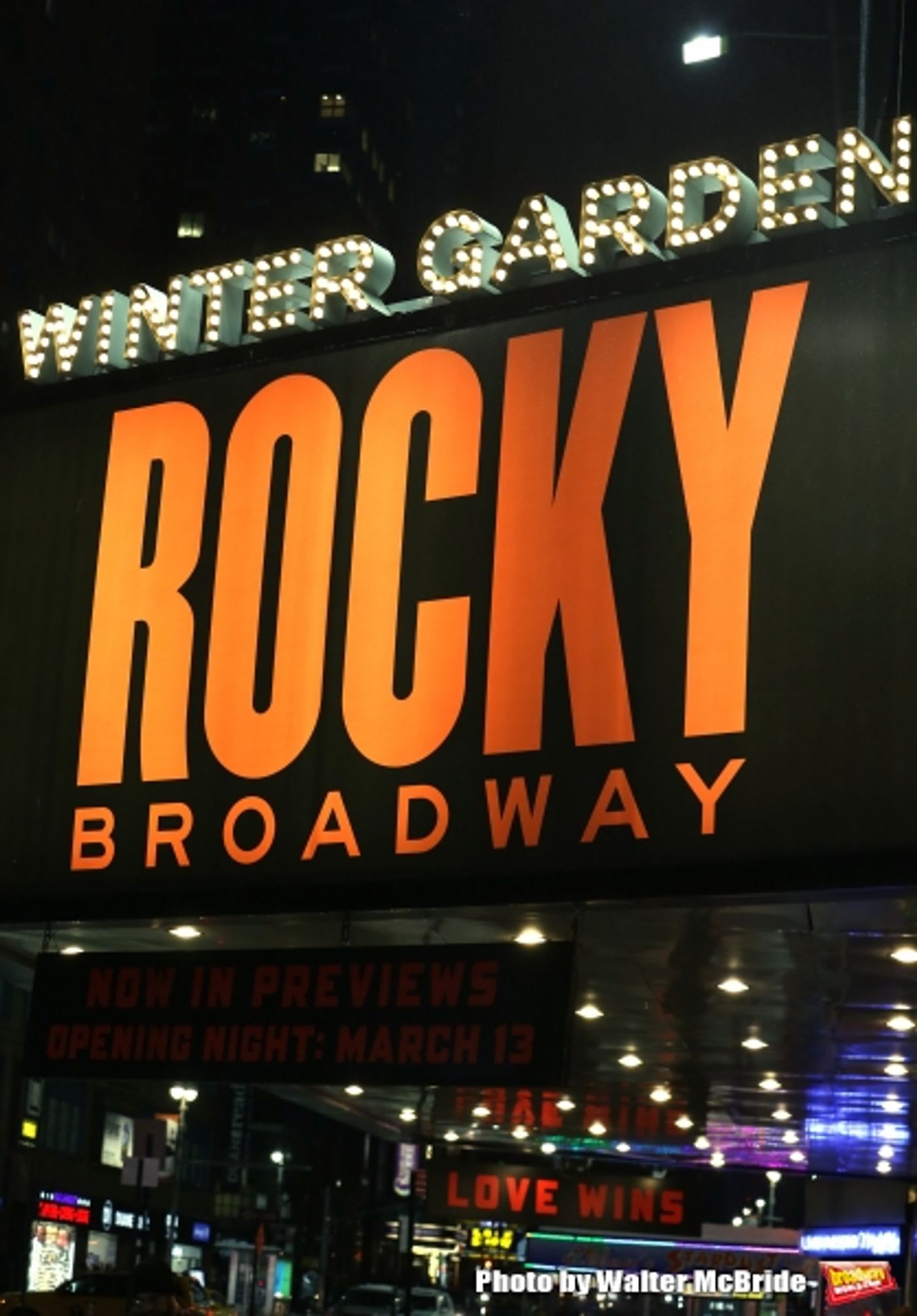 Photo Flashback: Up on the Marquee in 2014! Image
