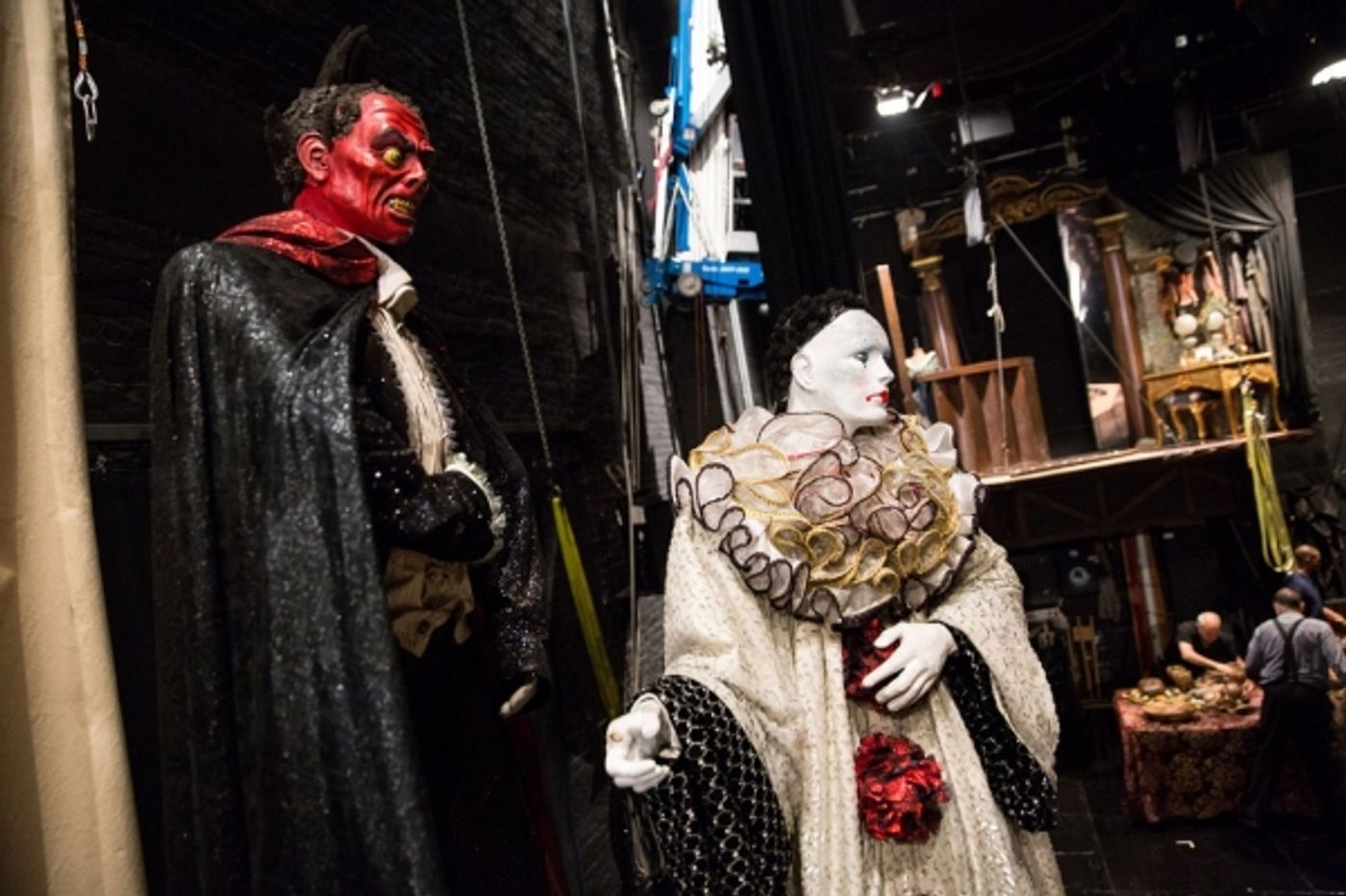 Photo Flash: A Haunting Behind-the-Scenes Look at THE PHANTOM OF THE OPERA on Broadway!  Image