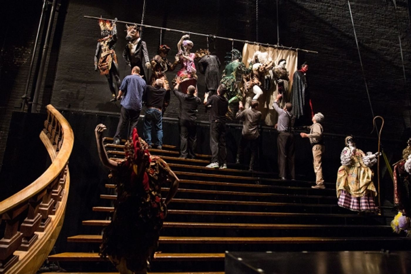 Photo Flash: A Haunting Behind-the-Scenes Look at THE PHANTOM OF THE OPERA on Broadway!  Image