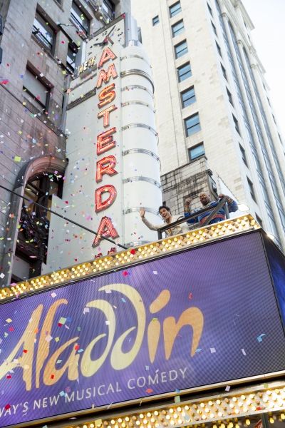 Adam Jacobs and James Monroe Iglehart Photo