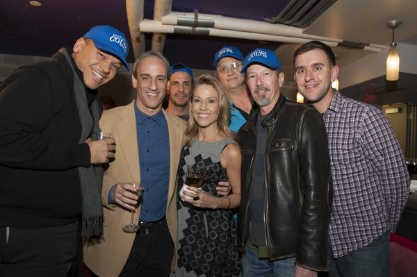 Lon Hoyt (Musical Director) and Sheryl Crow with the band of DINER Photo
