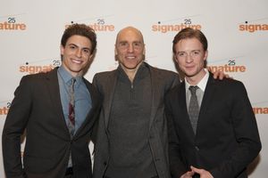 Derek Klena (Boogie), John Schiappa (Older Boogie), and Matthew James Thomas (Fenwick) @ BroadwayWorld Derek Klena (Boogie), John Schiappa (Older Boogie), and Matthew James Thomas (Fenwick Photo