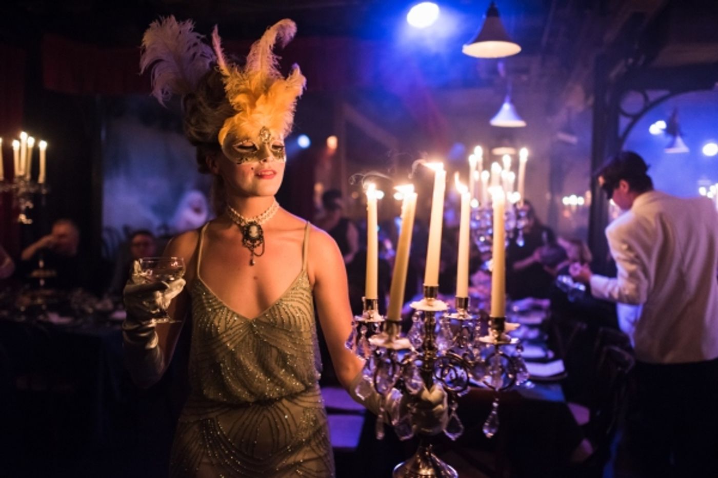 Photo Flash: Inside McKittrick Hotel's New Year's Eve Party THE KING'S WINTER MASQUERADE Photo Flash: Inside McKittrick Hotel's New Year's Eve Party THE KING'S WINTER MASQUERADE Image