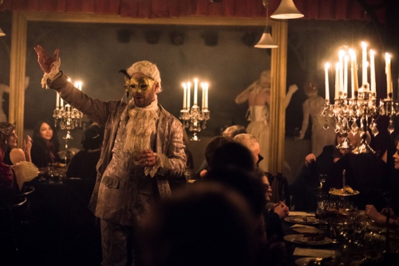 Photo Flash: Inside McKittrick Hotel's New Year's Eve Party THE KING'S WINTER MASQUERADE Photo Flash: Inside McKittrick Hotel's New Year's Eve Party THE KING'S WINTER MASQUERADE Image