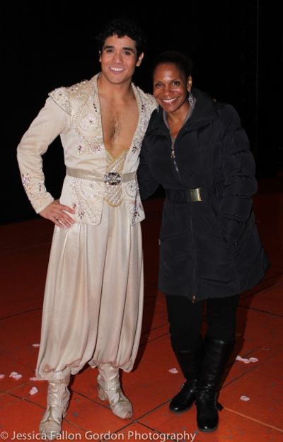 Adam Jacobs and Audra McDonald Photo