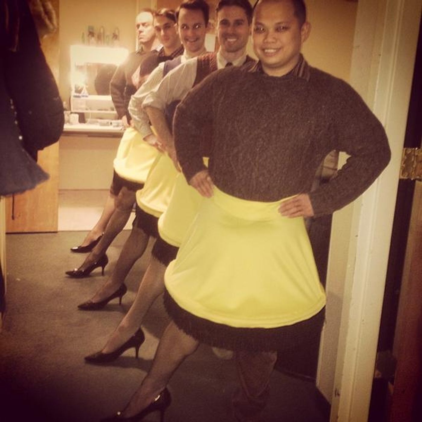 Photo Flash: Saturday Intermission Pics- January 3 - Broadway Says Goodbye to SIDE SHOW, PIPPIN, and More! Photo Flash: Saturday Intermission Pics- January 3 - Broadway Says Goodbye to SIDE SHOW, PIPPIN, and More! Image