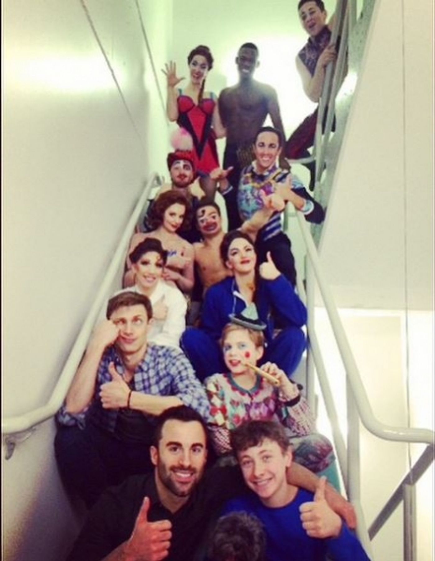 Photo Flash: Saturday Intermission Pics- January 3 - Broadway Says Goodbye to SIDE SHOW, PIPPIN, and More! Photo Flash: Saturday Intermission Pics- January 3 - Broadway Says Goodbye to SIDE SHOW, PIPPIN, and More! Image