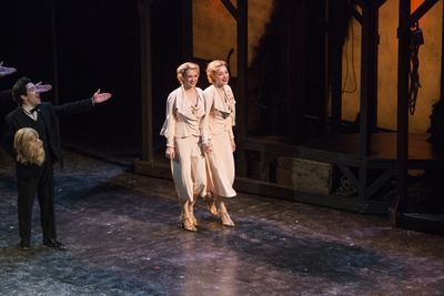 Emily Padgett and Erin Davie Photo