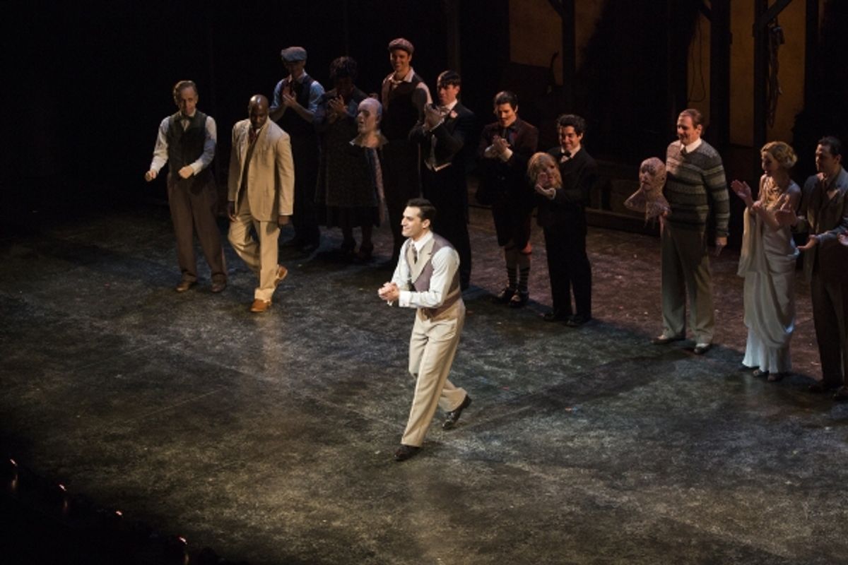 Ryan Silverman and the Cast of 'Side Shot' at 