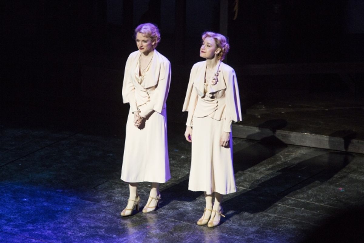 Emily Padgett and Erin Davie at 