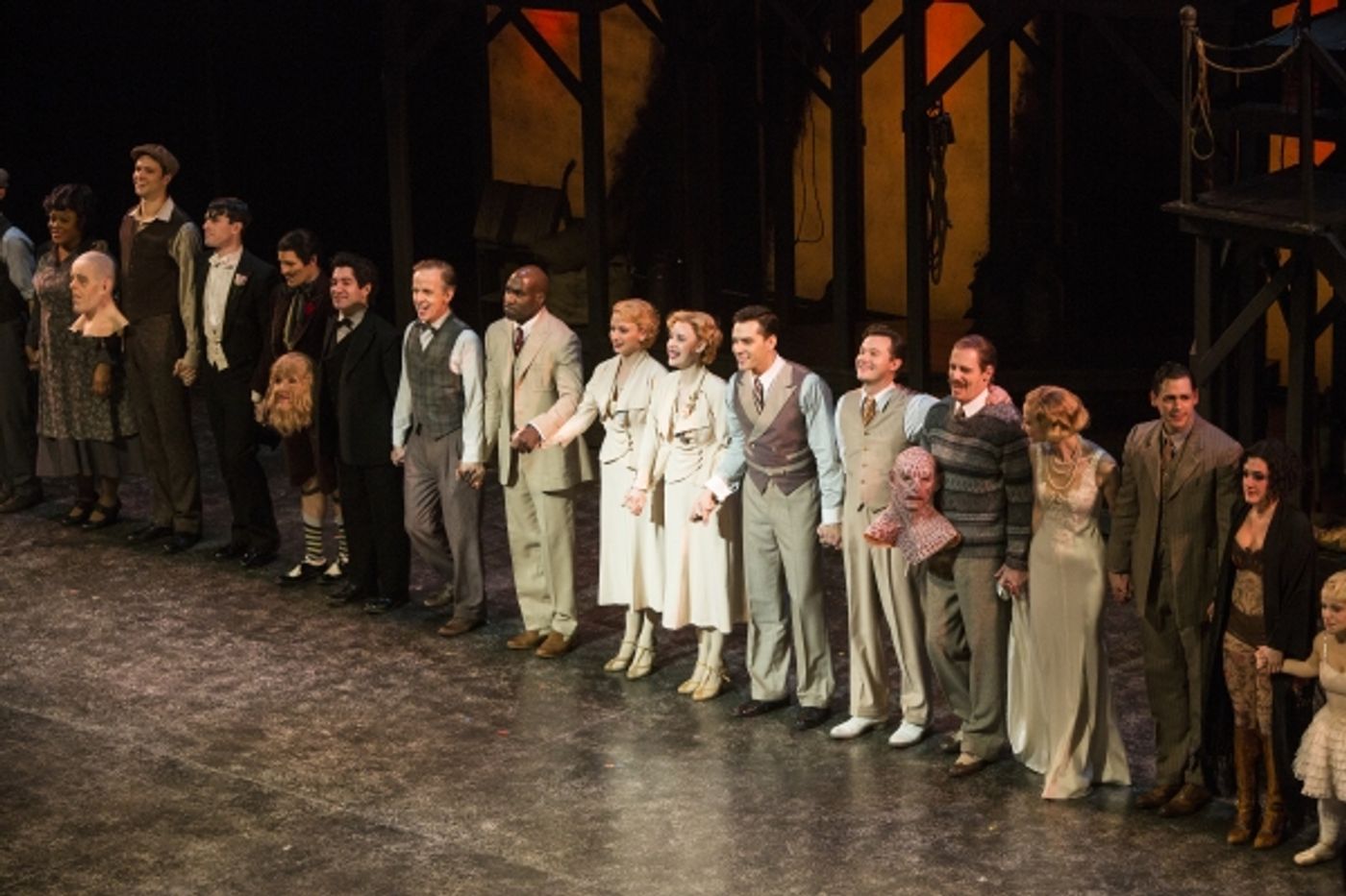 Photo Coverage: SIDE SHOW Takes Emotional Final Bows at St. James Theatre  Image