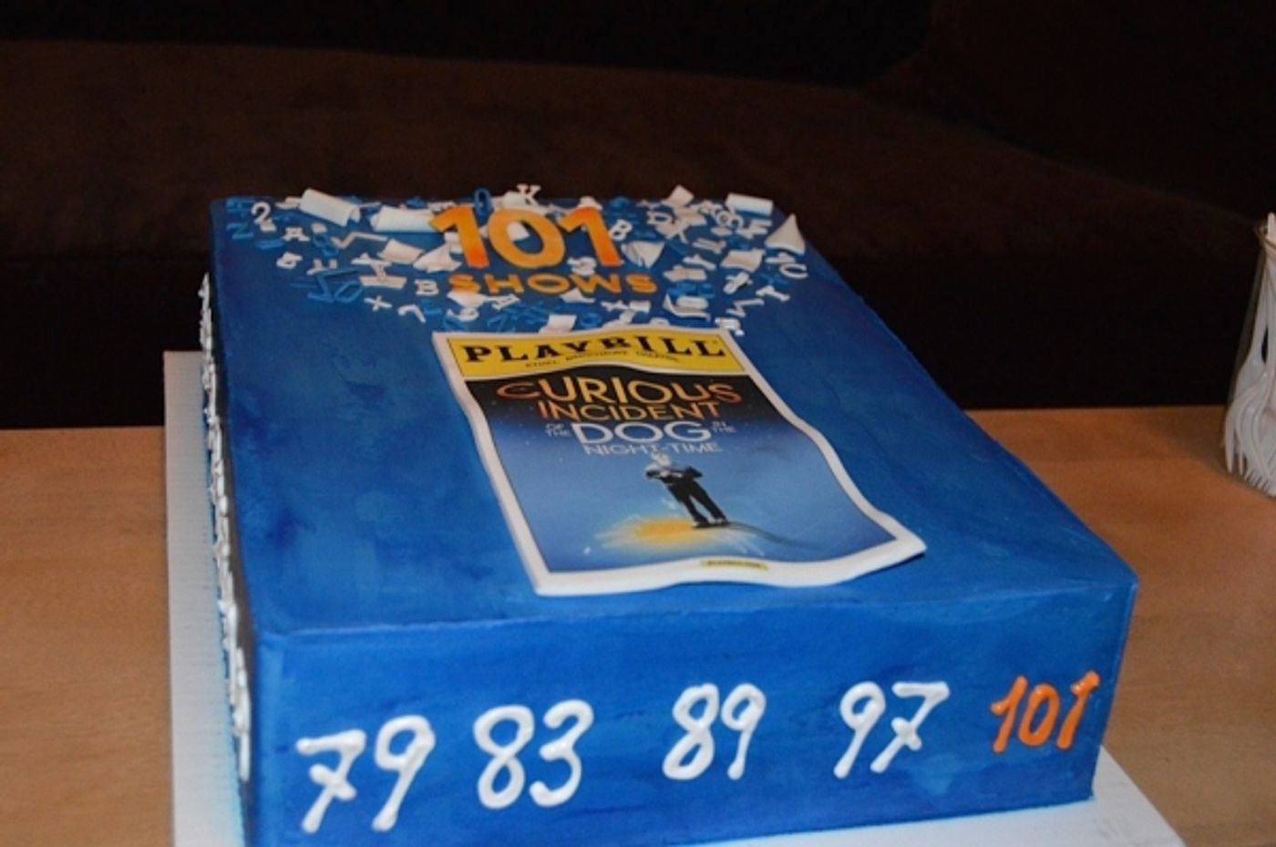 Photo Coverage: CURIOUS INCIDENT OF THE DOG IN THE NIGHT-TIME Celebrates 101 Performances on Broadway!  Image