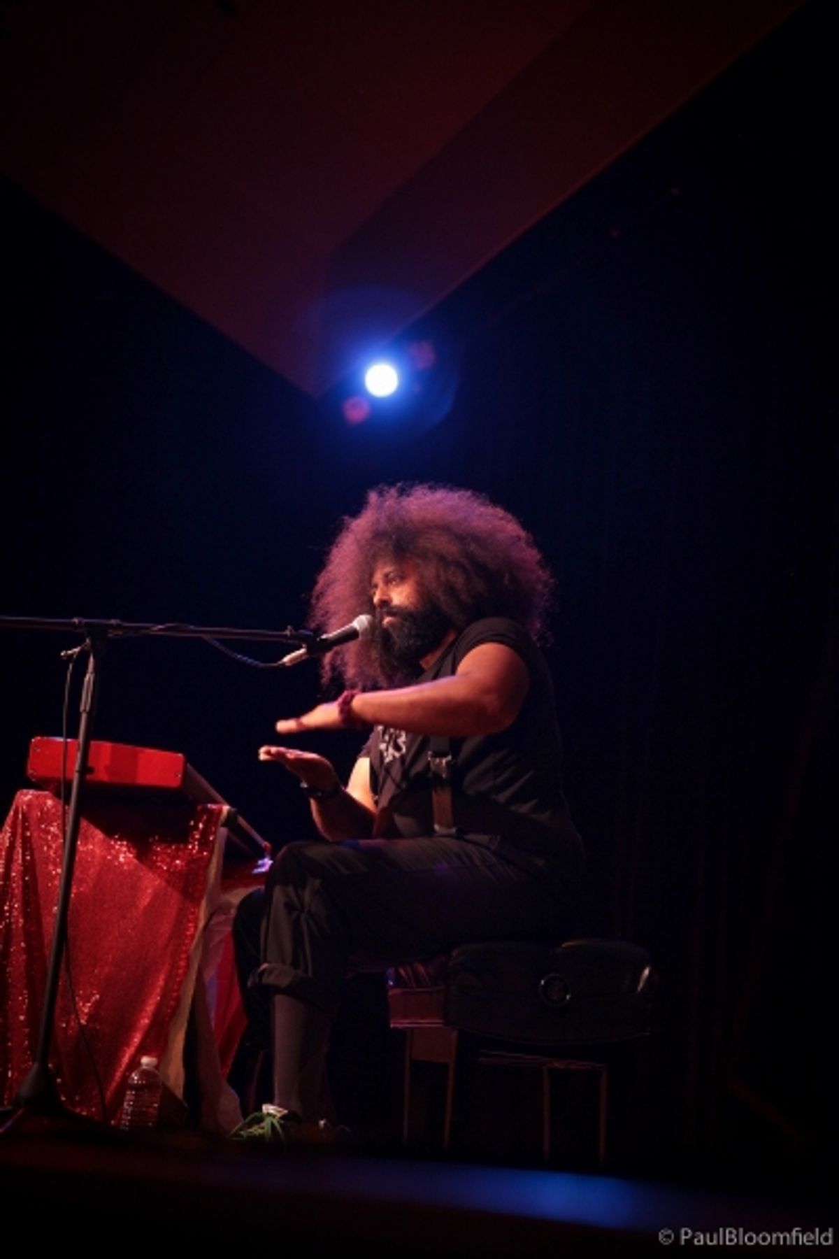 Reggie Watts, creator and performer of Audio AbramoviÄ‡ at 