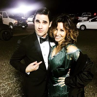 Darren Criss and Gina Gershon Photo