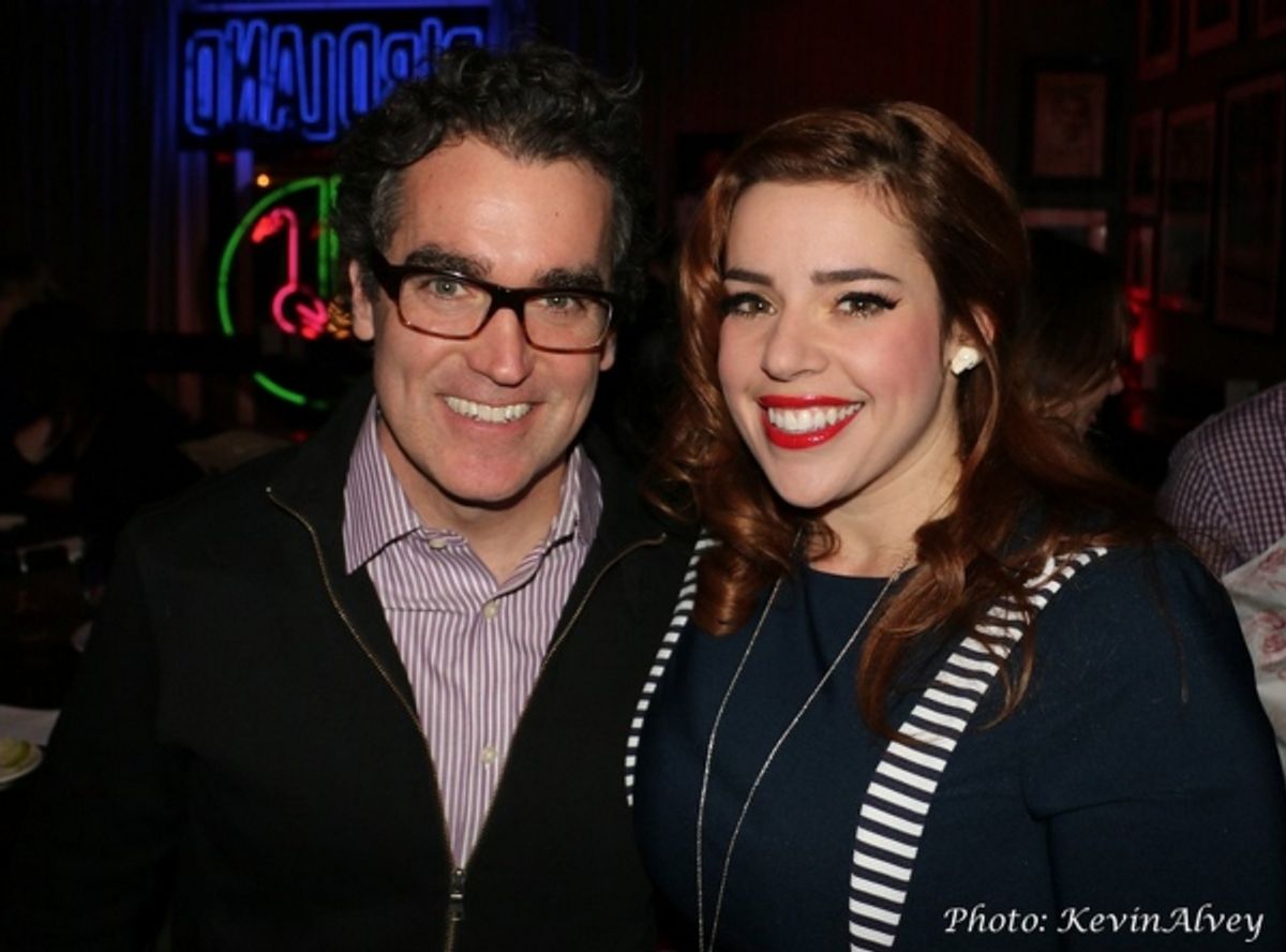 Brian D'Arcy James, Alysha Umphress at 