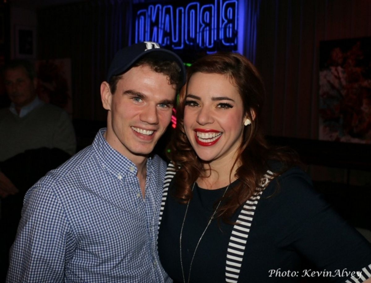 Jay Armstrong Johnson, Alysha Umphress at 