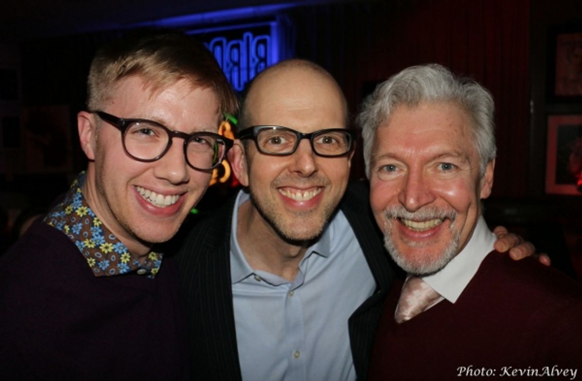 Sam Wilmott, Jeff Blumenkrantz, Tony Sheldon at 