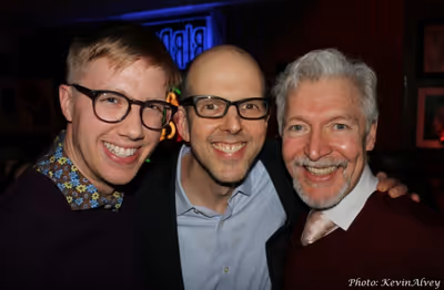 Sam Wilmott, Jeff Blumenkrantz, Tony Sheldon Photo