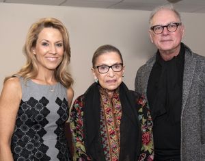 Sheryl Crow, Justice Ruth Bader Ginsburg, and Barry Levinson @ BroadwayWorld Sheryl Crow, Justice Ruth Bader Ginsburg, and Barry Levinson Photo