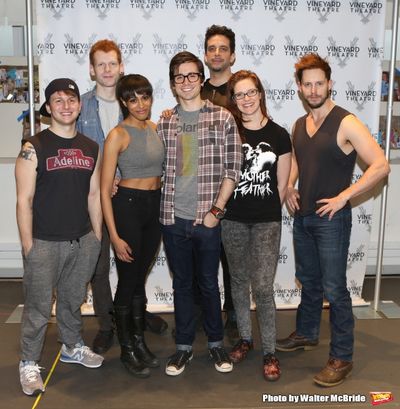 Gerard Canonico, Max Chernin, Nicolette Robinson, Matt Doyle, Nick Cordero, Grace McL Photo