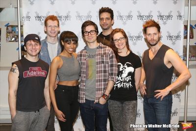 Gerard Canonico, Max Chernin, Nicolette Robinson, Matt Doyle, Nick Cordero, Grace McL Photo