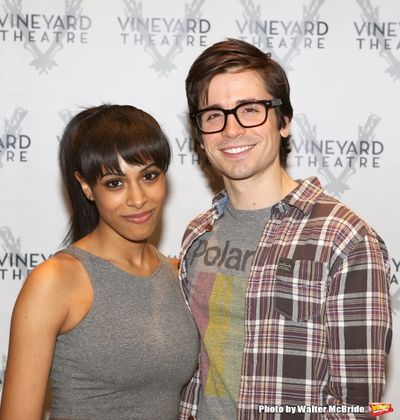 Nicolette Robinson and Matt Doyle  Photo