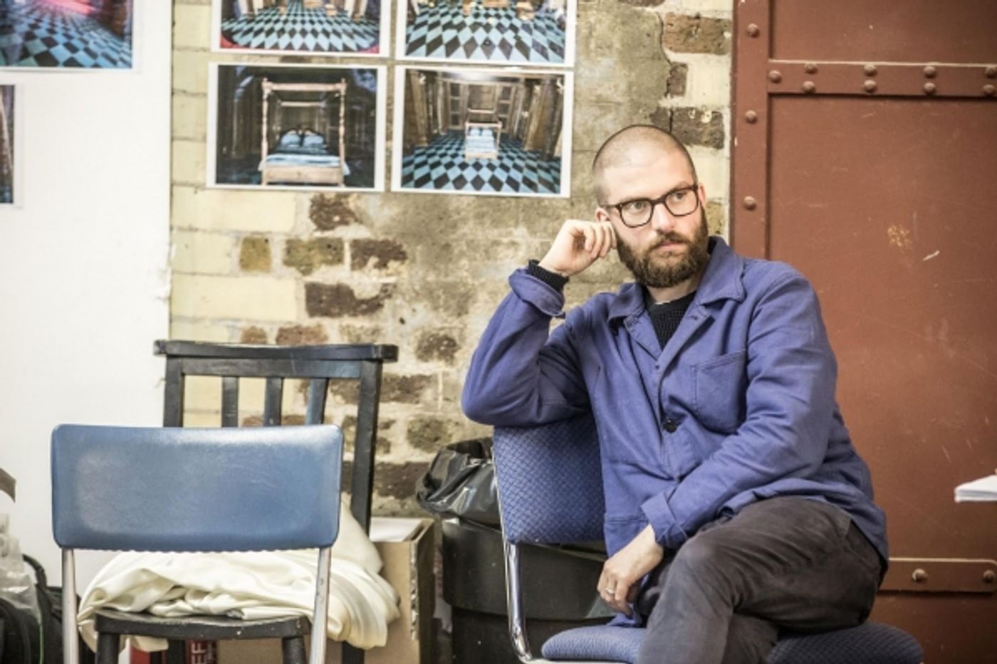 Photo Flash: In Rehearsal for Trafalgar's THE RULING CLASS with James McAvoy!  Image