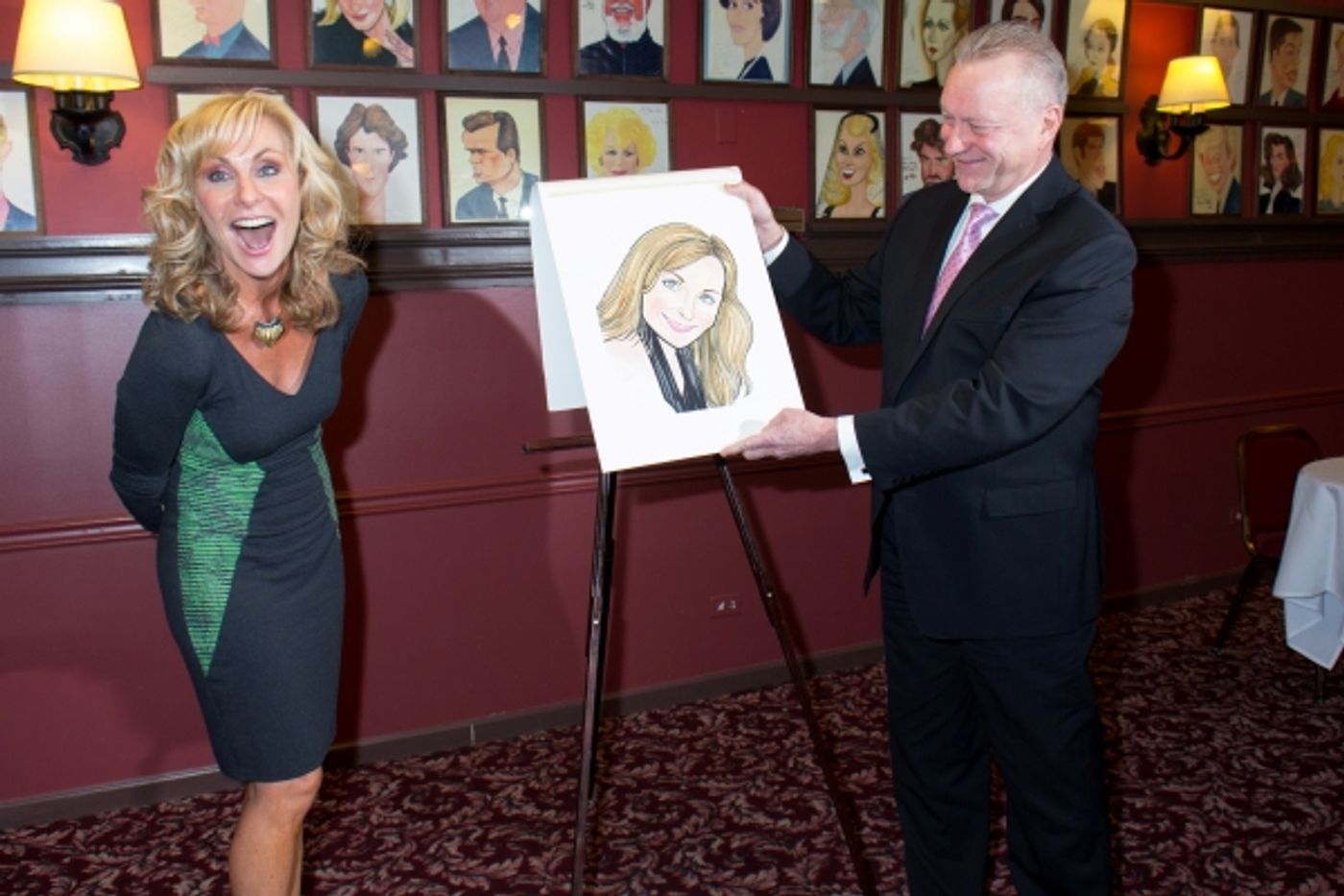 Photo Coverage: MAMMA MIA!'s Judy McLane Receives Sardi's Portrait  Image