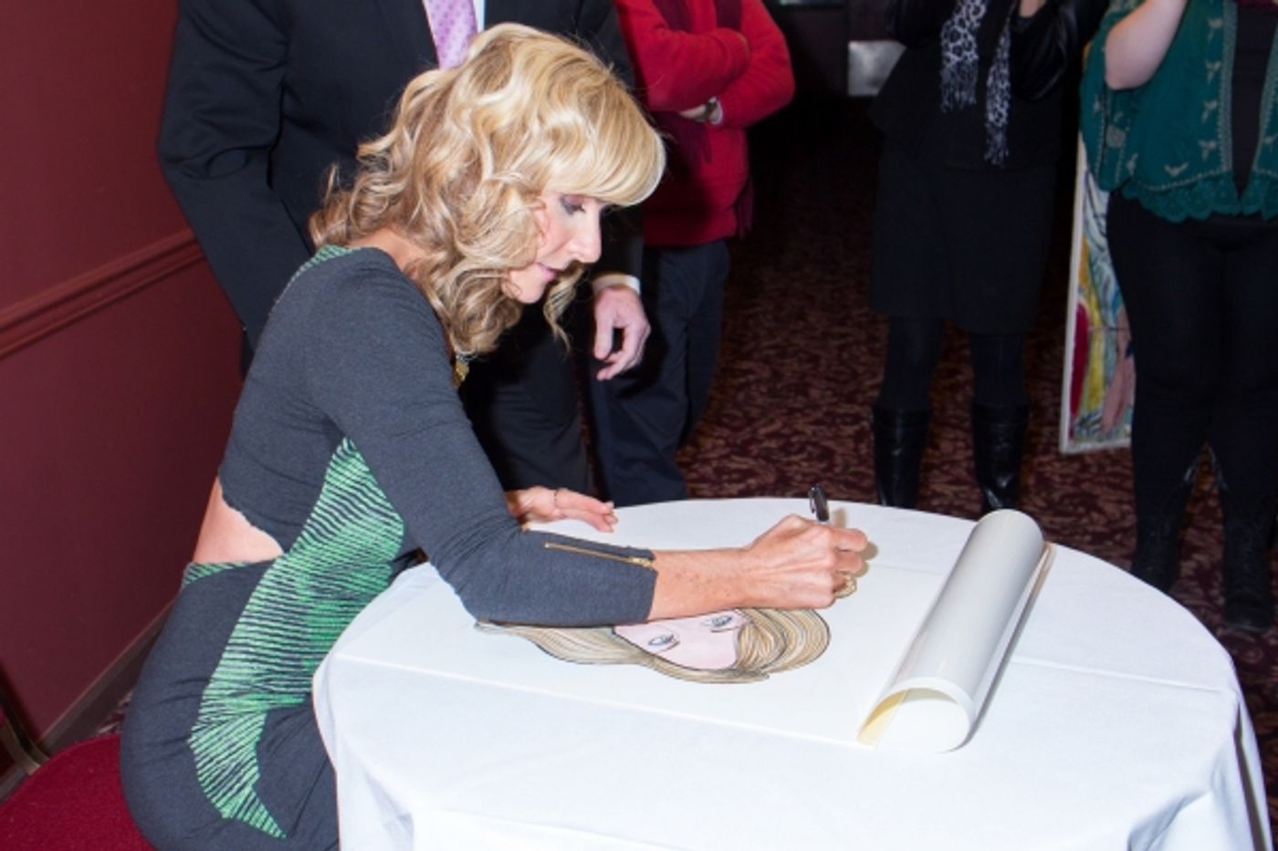 Photo Coverage: MAMMA MIA!'s Judy McLane Receives Sardi's Portrait  Image