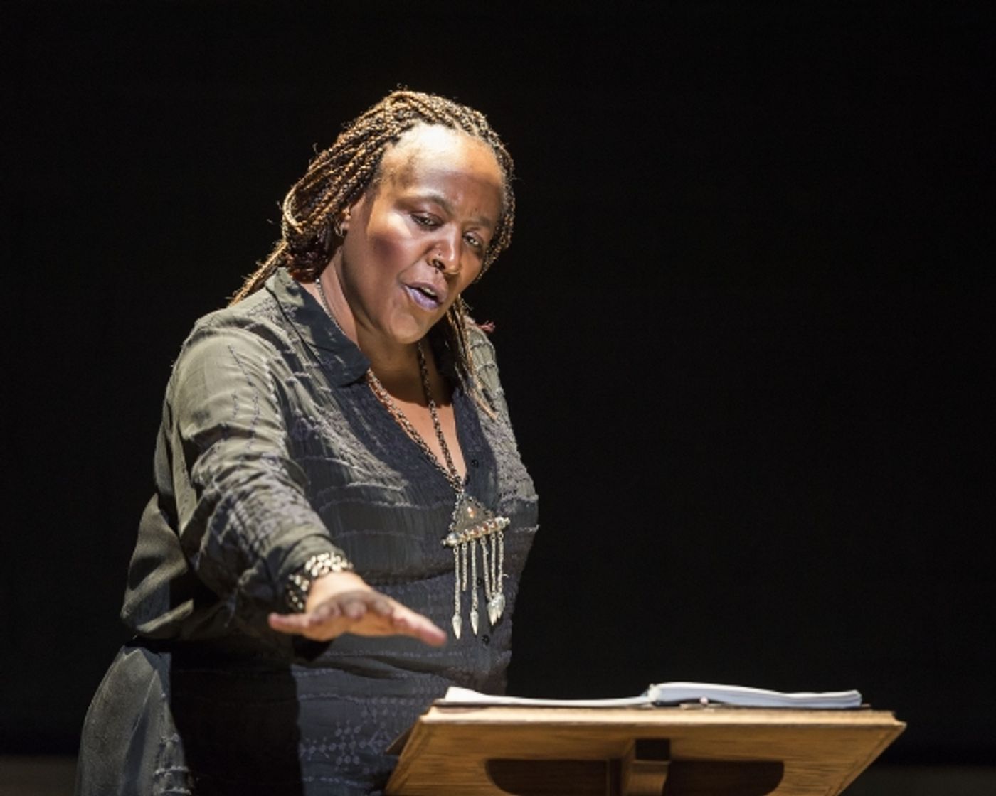 Photo Flash: First Look at Dael Orlandersmith in FOREVER, Opening Tonight at Long Wharf  Image