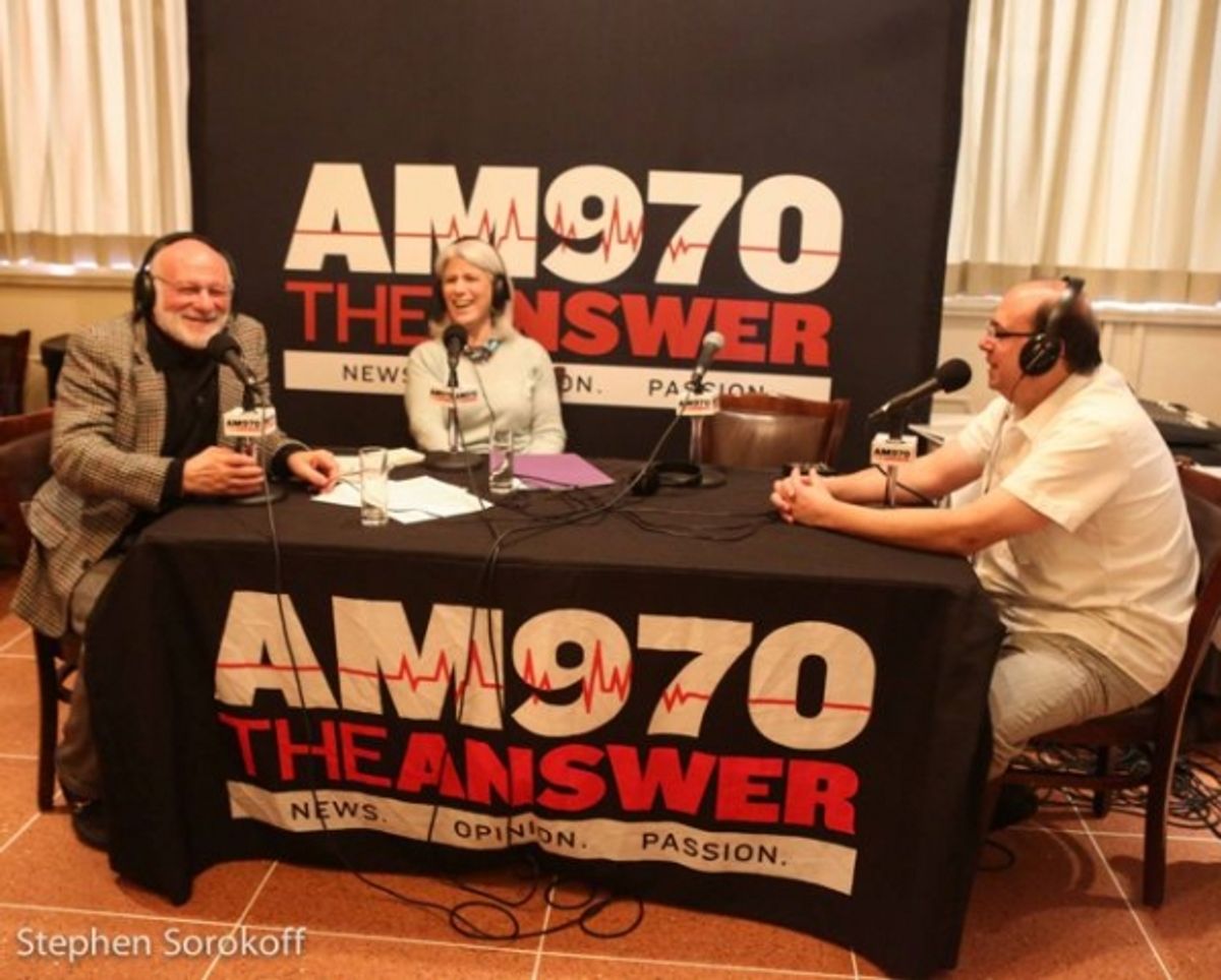 Peter LeDonne, Jamie deRoy, Sal Scognamillo at 