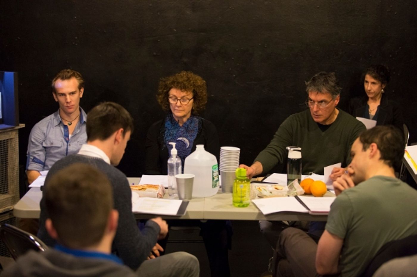 Photo Flash: In Rehearsal with Robert Cuccioli and More for Off-Broadway's SNOW ORCHID Photo Flash: In Rehearsal with Robert Cuccioli and More for Off-Broadway's SNOW ORCHID Image