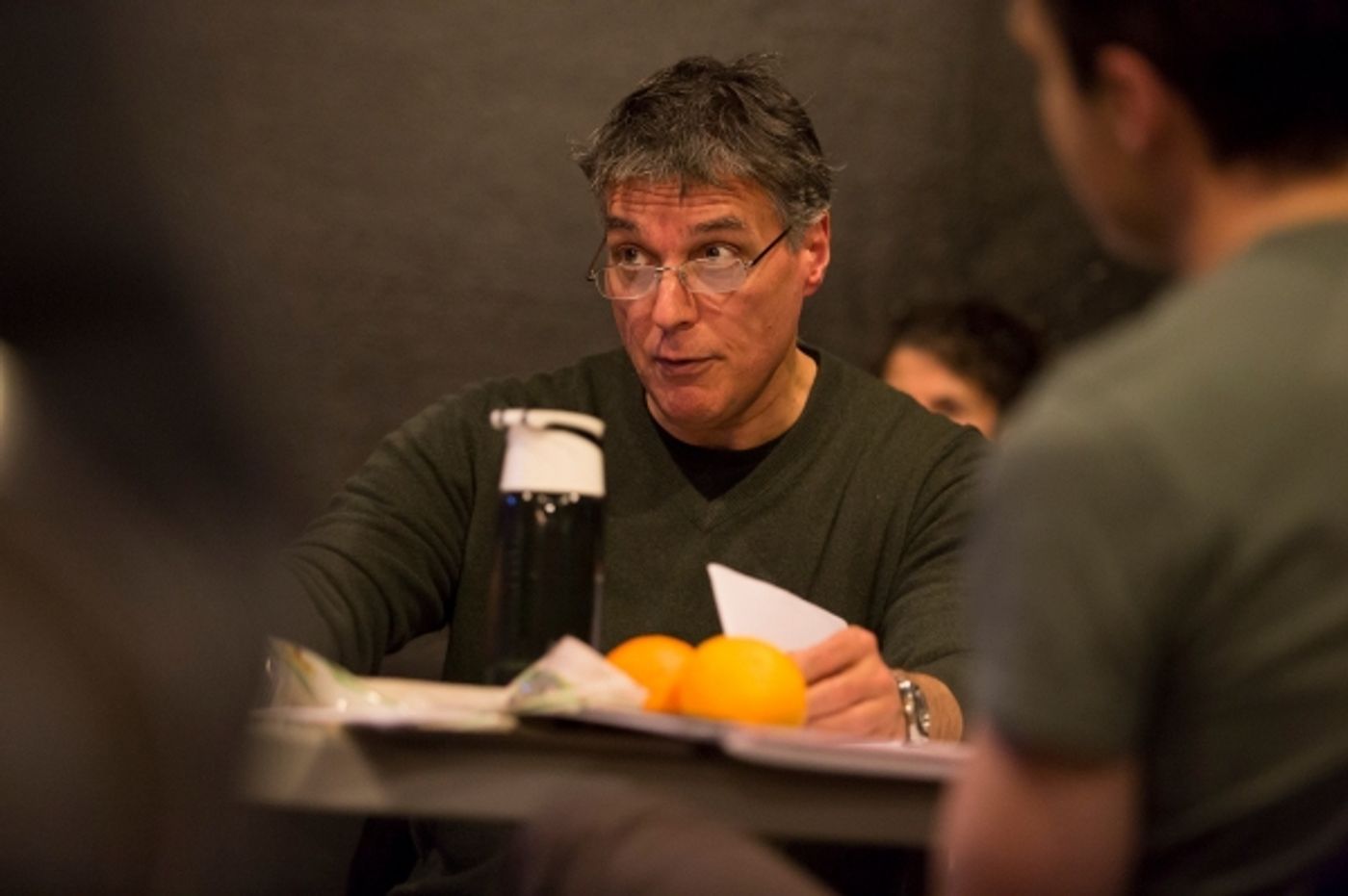Photo Flash: In Rehearsal with Robert Cuccioli and More for Off-Broadway's SNOW ORCHID  Image