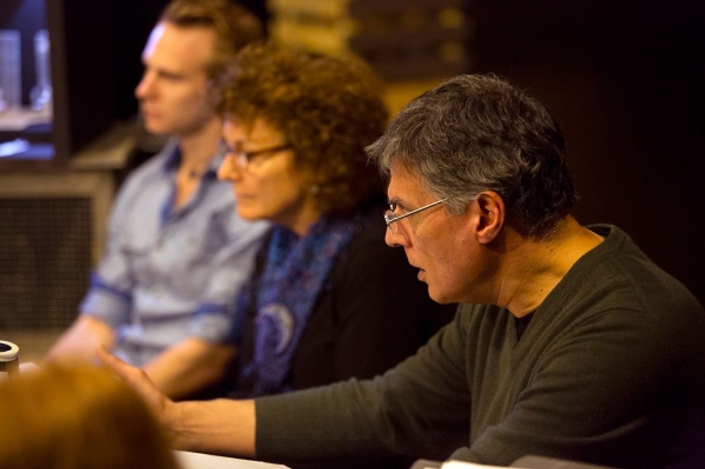 Photo Flash: In Rehearsal with Robert Cuccioli and More for Off-Broadway's SNOW ORCHID  Image