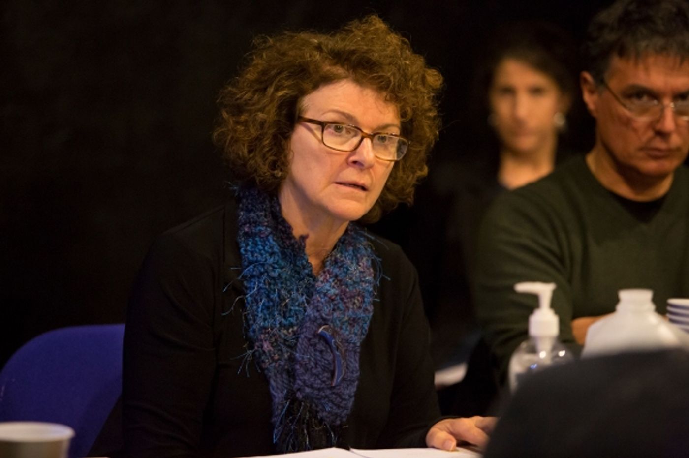 Photo Flash: In Rehearsal with Robert Cuccioli and More for Off-Broadway's SNOW ORCHID  Image