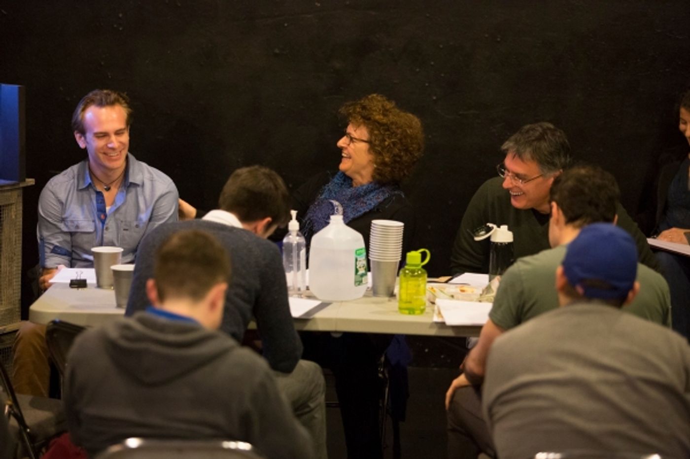 Photo Flash: In Rehearsal with Robert Cuccioli and More for Off-Broadway's SNOW ORCHID Photo Flash: In Rehearsal with Robert Cuccioli and More for Off-Broadway's SNOW ORCHID Image