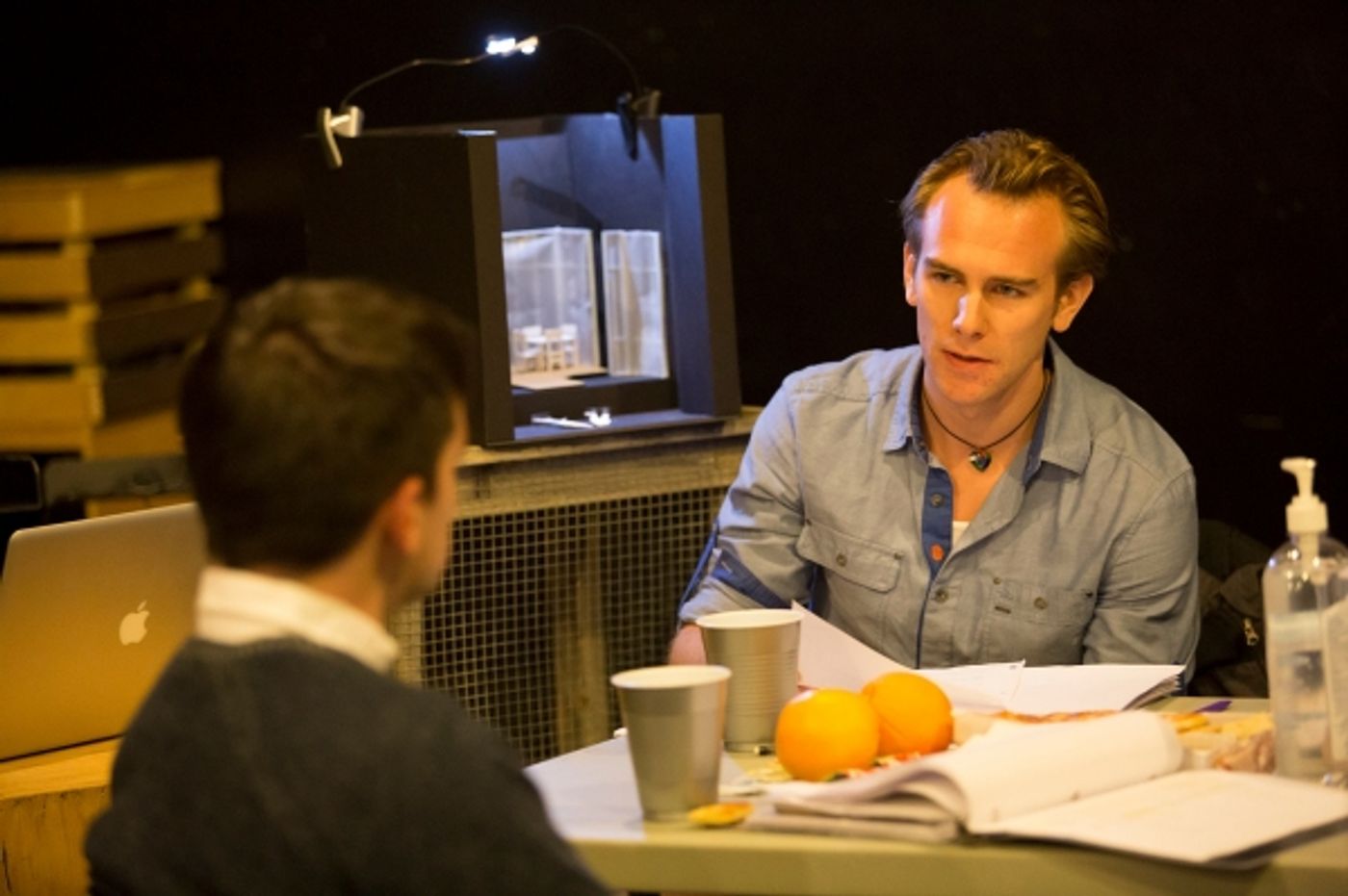 Photo Flash: In Rehearsal with Robert Cuccioli and More for Off-Broadway's SNOW ORCHID  Image