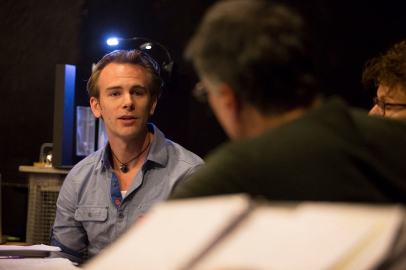 Photo Flash: In Rehearsal with Robert Cuccioli and More for Off-Broadway's SNOW ORCHID  Image