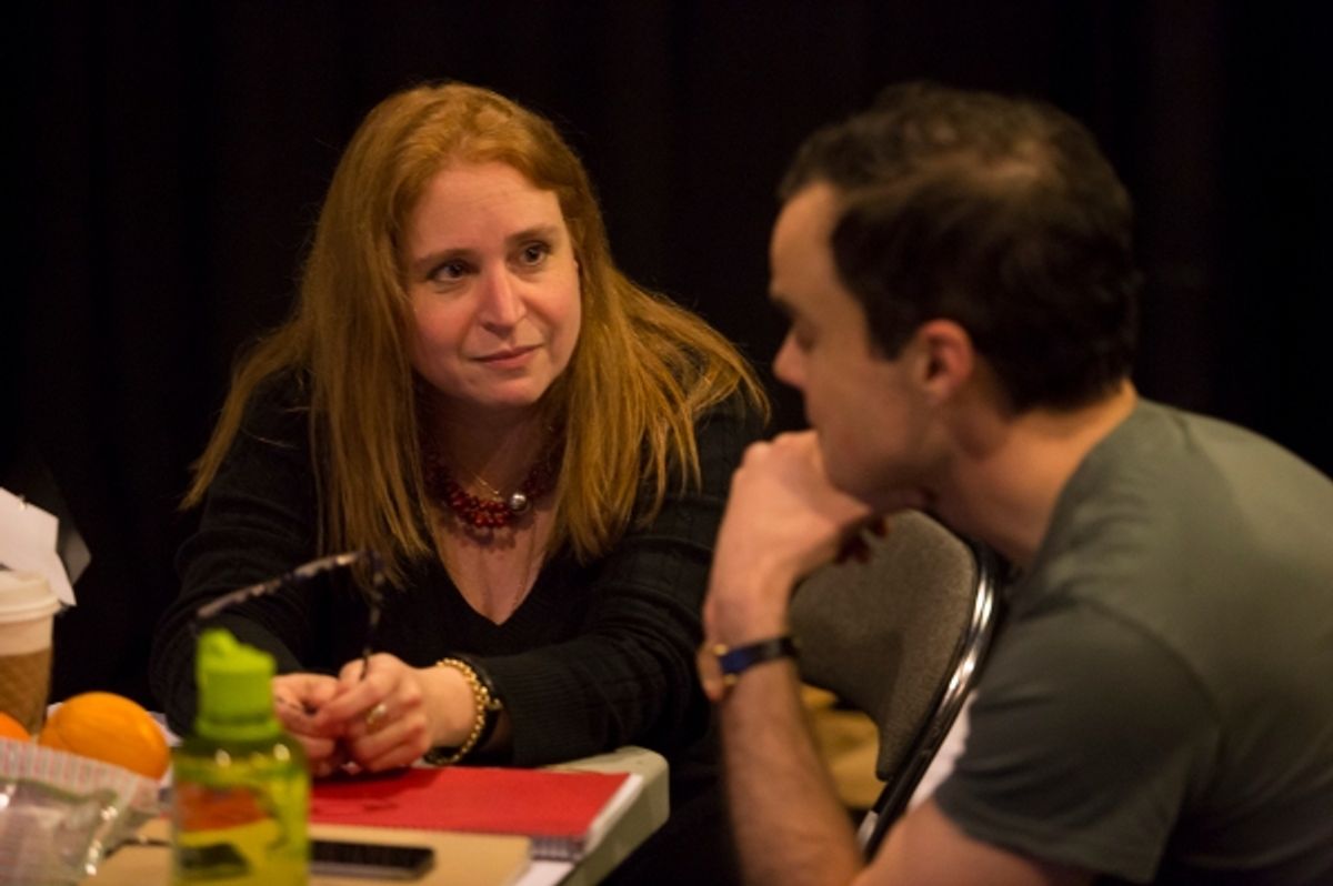 Director Valentina Fratti, Stephen Plunkett at 