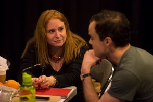 Director Valentina Fratti, Stephen Plunkett Photo