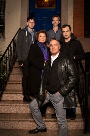 Clockwise from front: Robert Cuccioli, Angelina Fiordellisi, David McElwee, Timothy Hassler, Stephen Plunkett @ BroadwayWorld Clockwise from front: Robert Cuccioli, Angelina Fiordellisi, David McElwee, Timothy H Photo