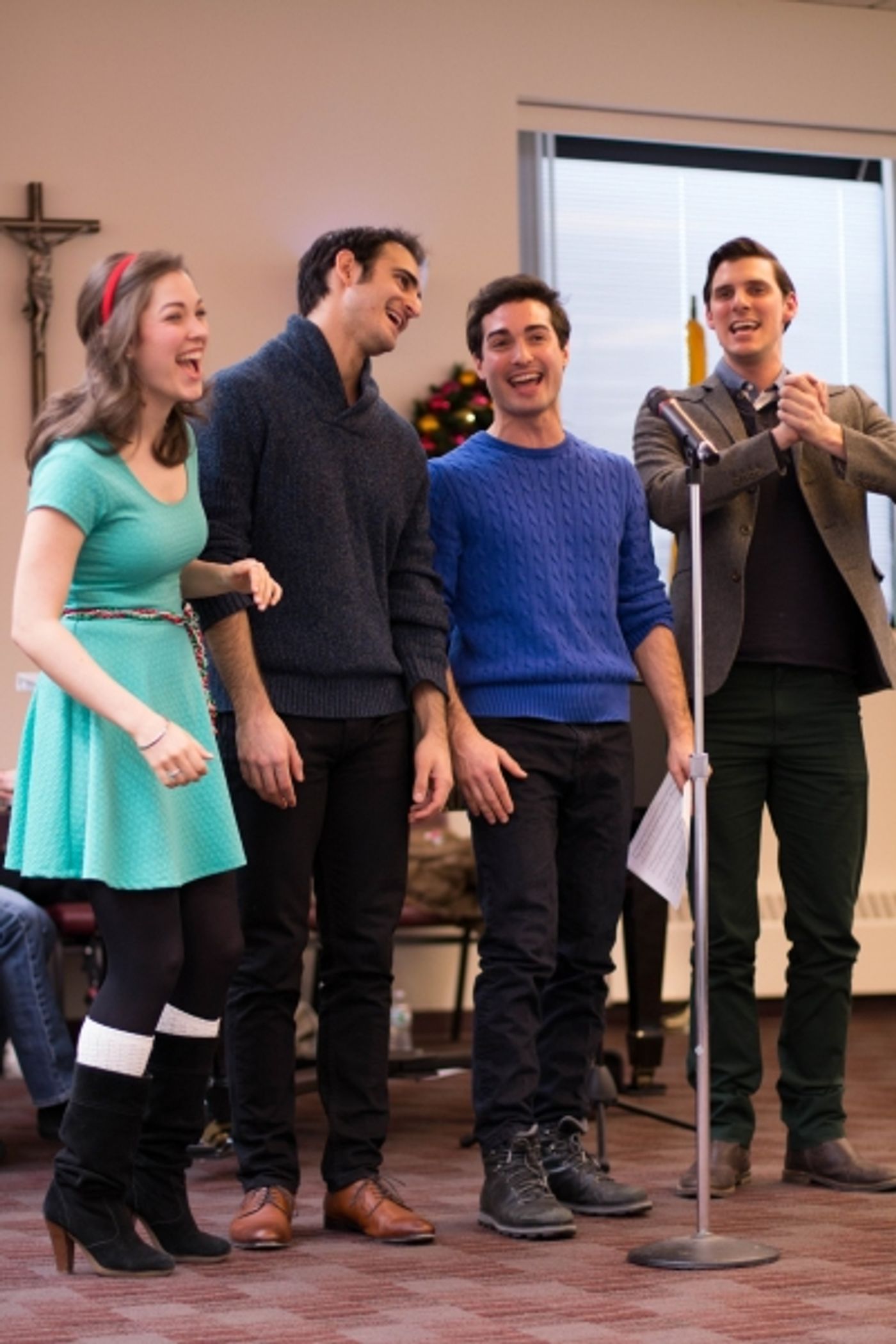 Photo Flash: CINDERELLA Cast Brings Holiday Cheer With Sing For Your Seniors  Image