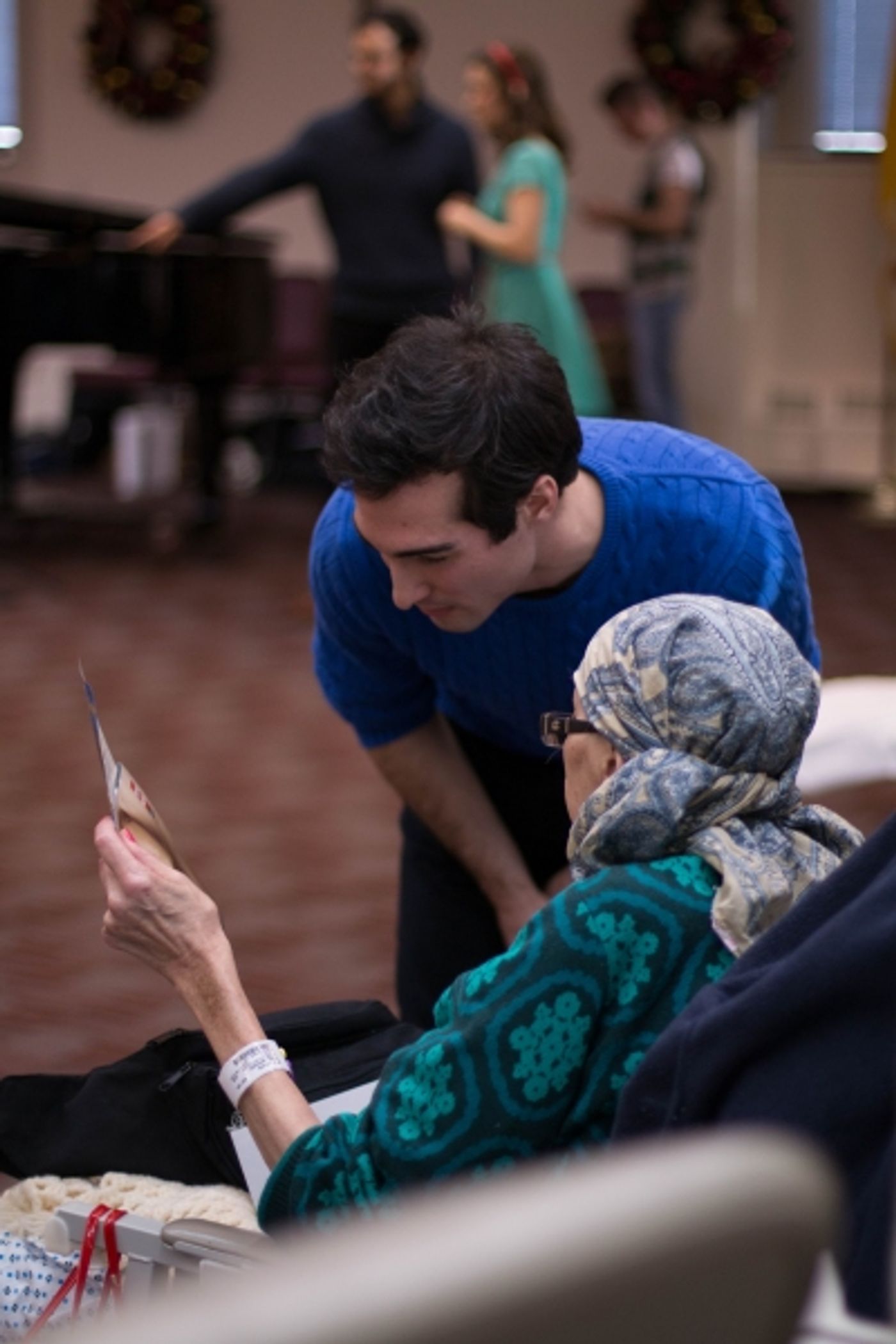 Photo Flash: CINDERELLA Cast Brings Holiday Cheer With Sing For Your Seniors  Image