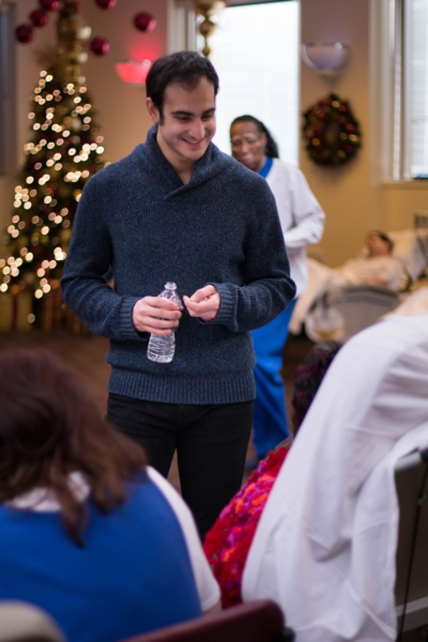 Photo Flash: CINDERELLA Cast Brings Holiday Cheer With Sing For Your Seniors  Image