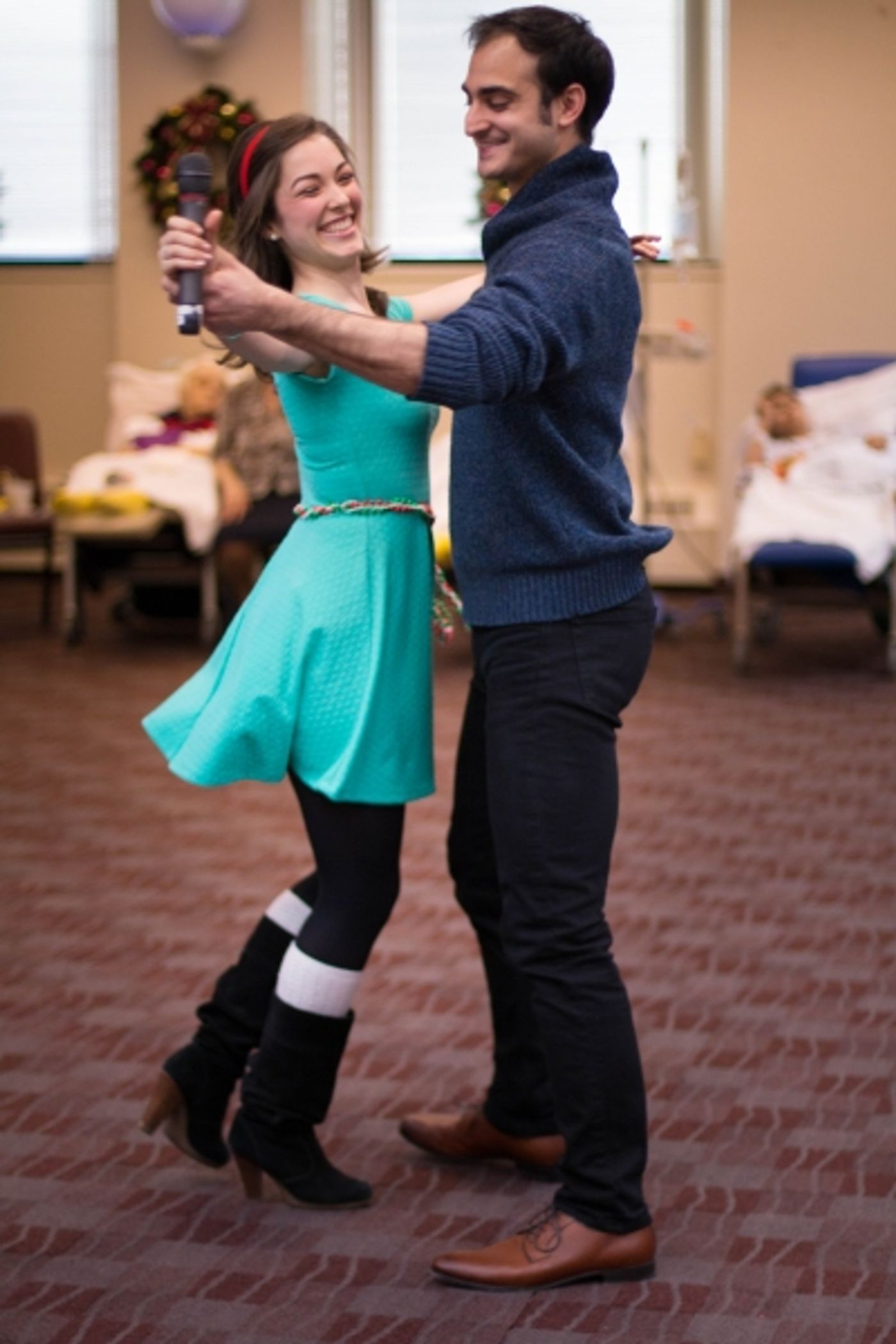 Photo Flash: CINDERELLA Cast Brings Holiday Cheer With Sing For Your Seniors  Image